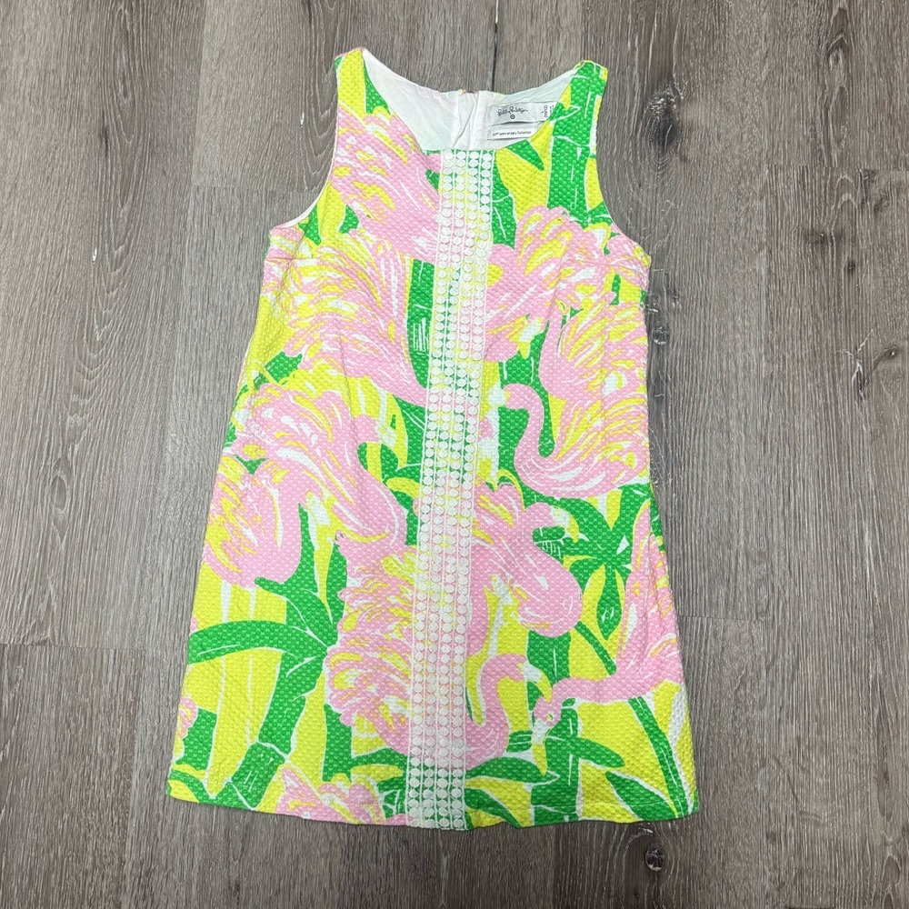 Lilly Pulitzer Kids Dress - Pink and Green Floral